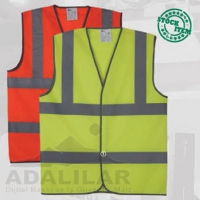 Omuz Bantlı İkaz Yeleği