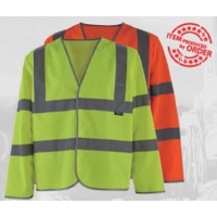 Reflektifli Kollu İkaz Yeleği