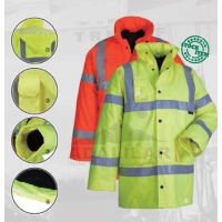 Yüksek görünürlüklü parka